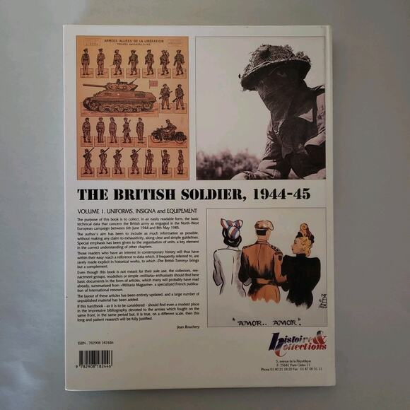 THE BRITISH SOLDIER, 1944 - 1945 FROM D-DAY TO VE-DAY By Jean Bouchery EXCELLENT - Picture 9 of 9